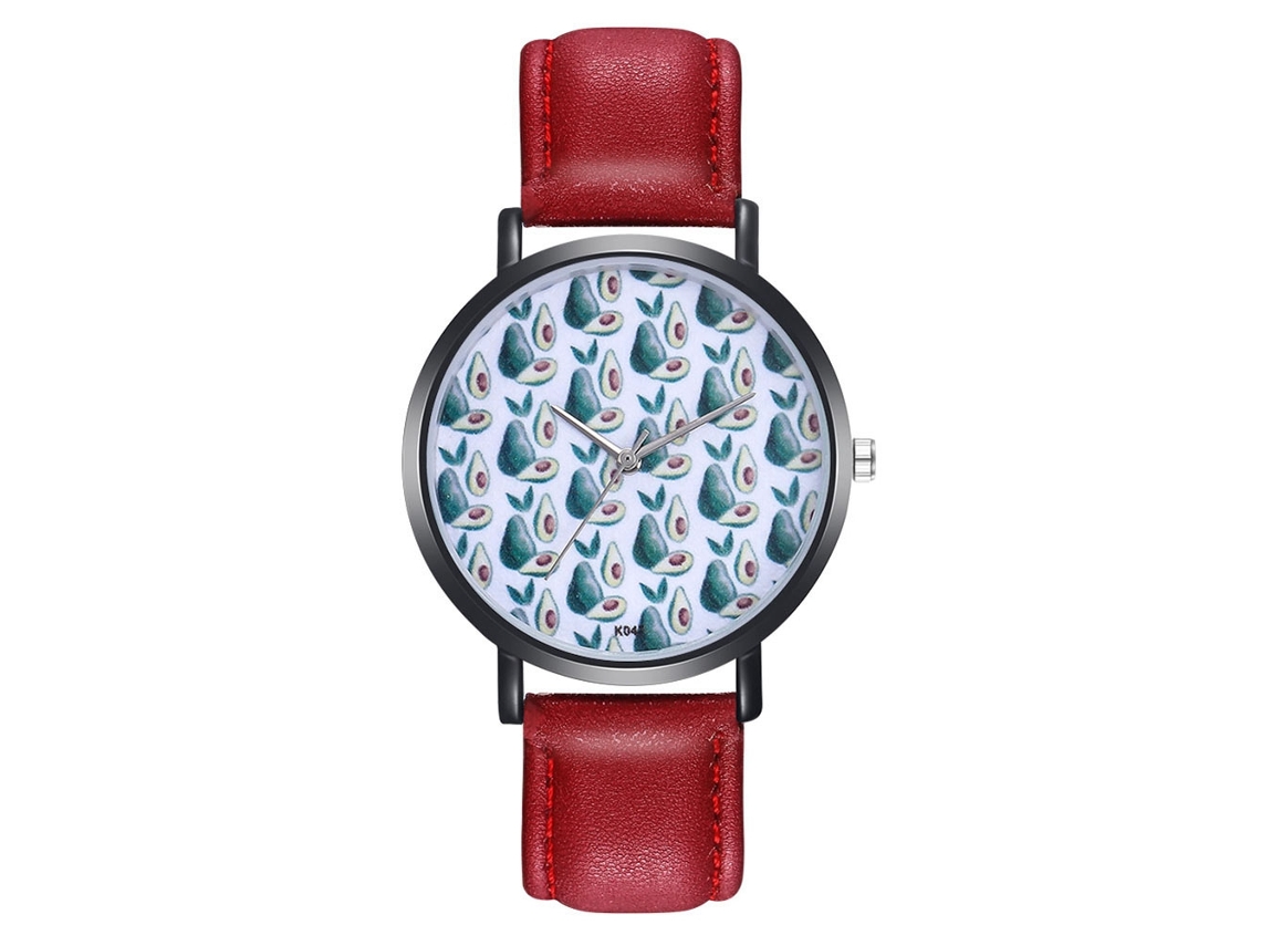 Relógio De Pulso Feminino De Quartzo Com Pulseira De Aço Cor Rosa Casual