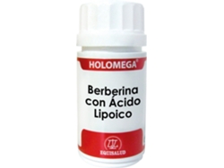 Complemento Alimentar EQUISALUD Holomega Berberina Con Acido Lipoico 50 Cápsulas