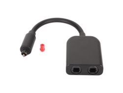 Divisor Óptico De 1 Entrada Y 2 Salidas, Convertidor De Audio De Fibra Óptica Macho A Hembra, 6 Núcleos Para Ps3, Xbox One S, Cd Y Dvd.