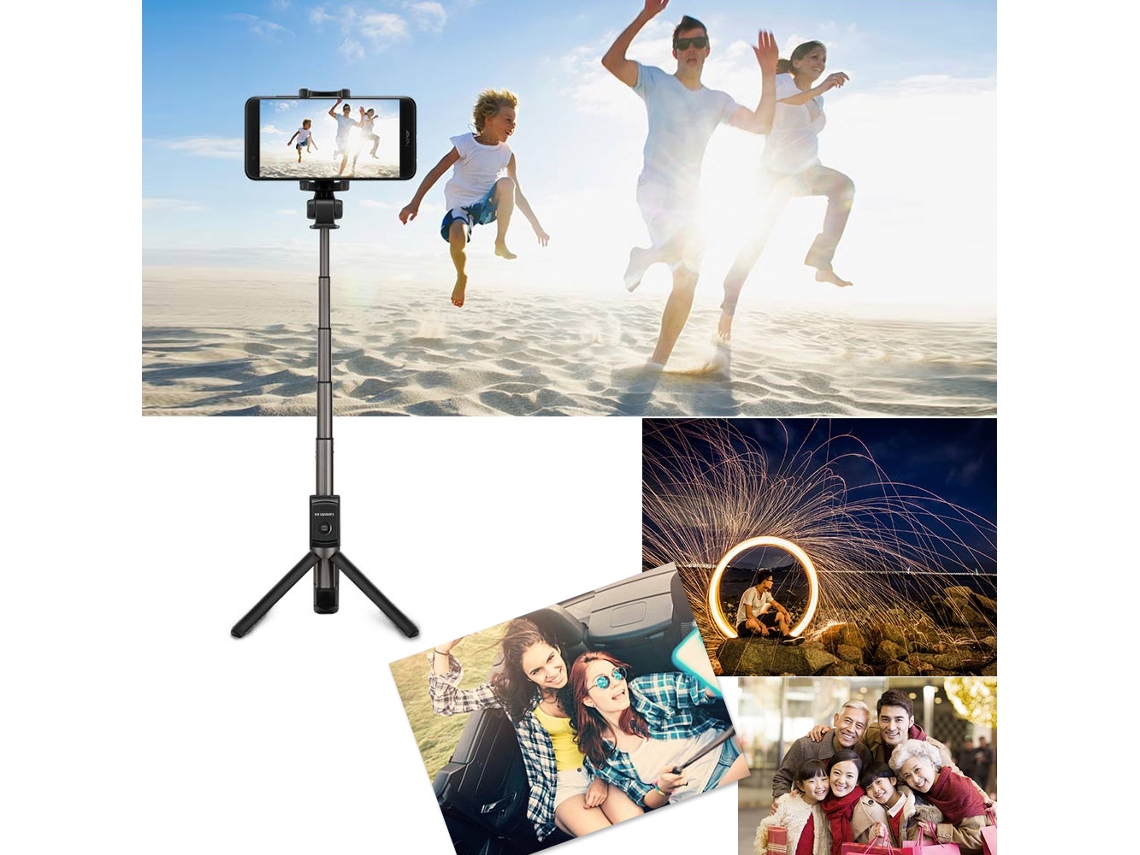 Palo De Selfie Inalámbrico Bluetooth, Trípode Portátil, Soporte Retráctil Para Teléfonos Ios Y Android