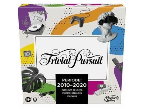 Juego Colectivo HASBRO Trivial Pursuit Decade: 2010-2020 (Edad Mínima Recomendada: 16 años - Idioma: Francés)