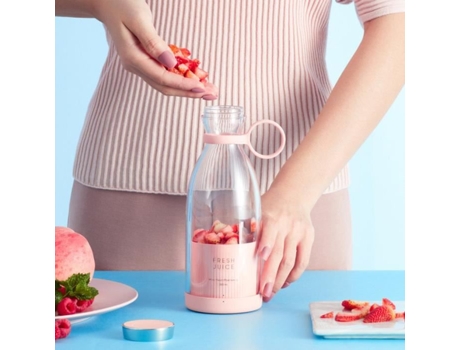 Mini batidora portátil de jugo de frutas y verduras