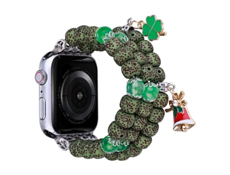 Correa de reloj Bodhi Beads para Apple Watch Ultra 49 mm y Watch Ultra 2 49 mm / Series 9, 8 y 7 45 mm / SE 3, SE 2, 6, SE y 5 y 4 44 mm / 3, 2 y 1...