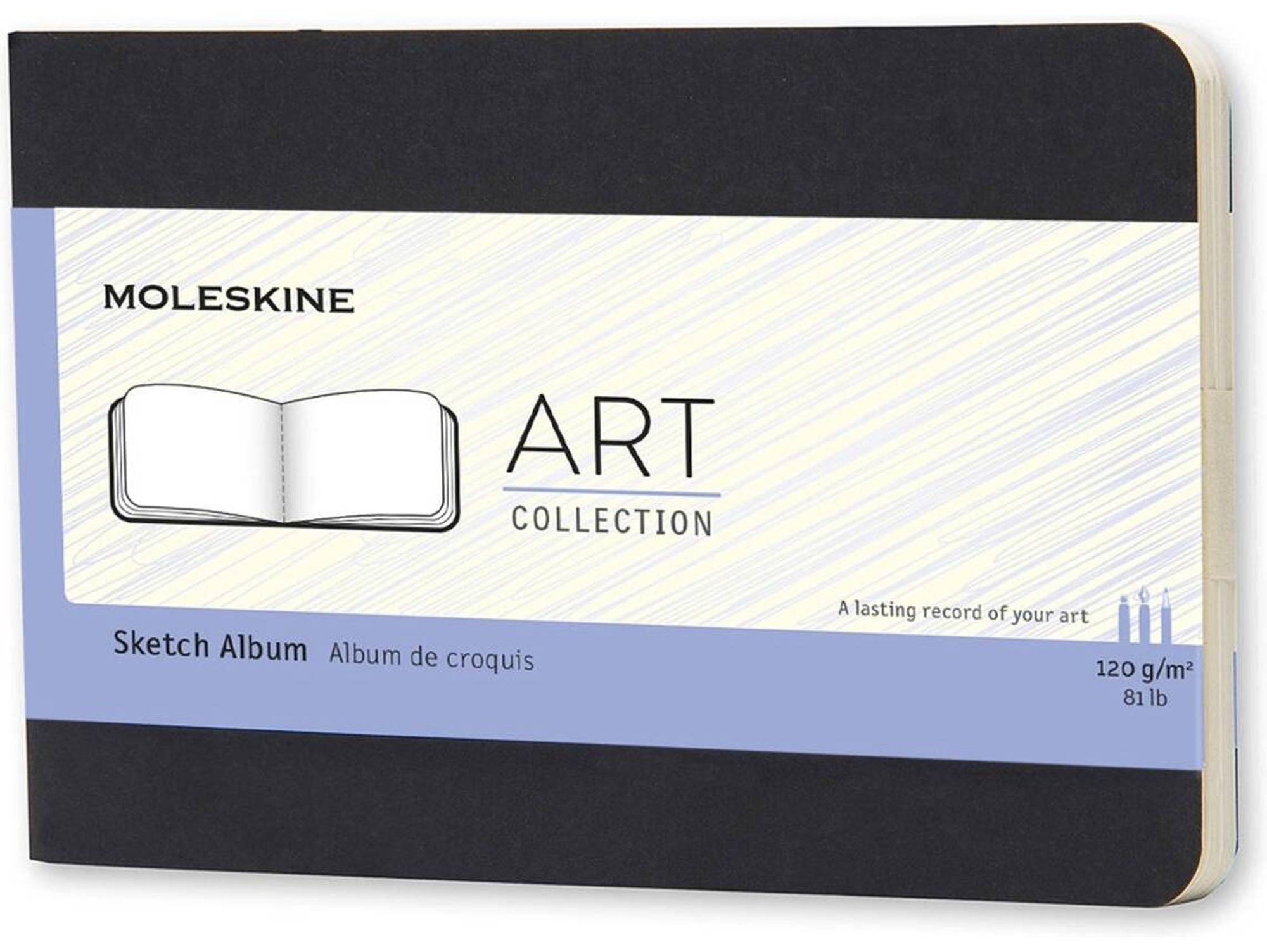 Cuarderno MOLESKINE Sketch Album Negro