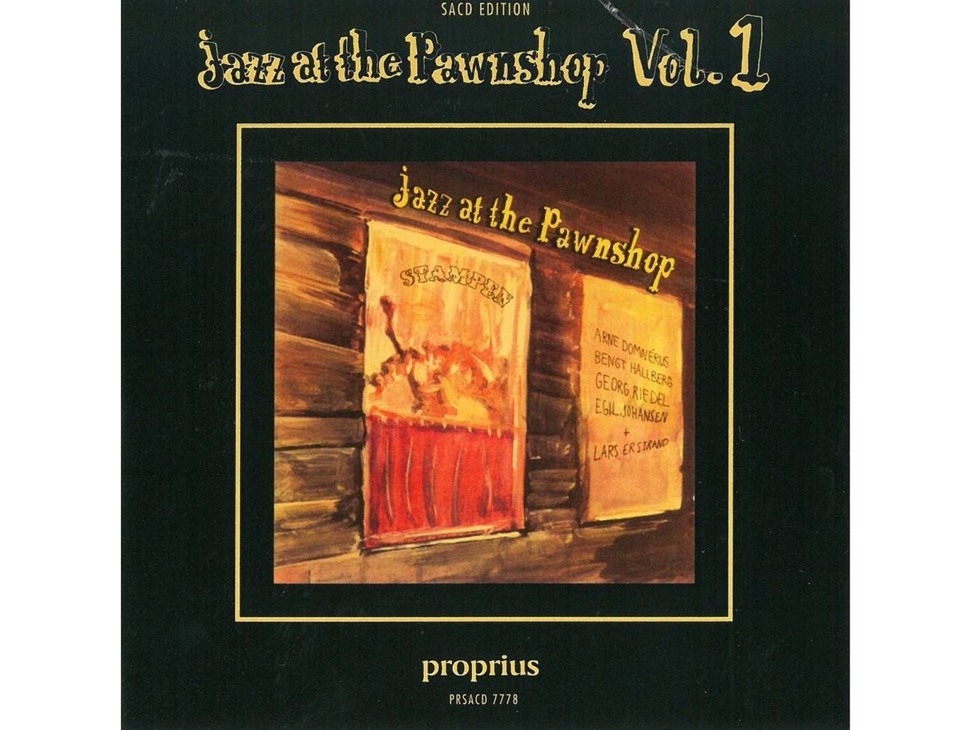 SACD Hybrid Domnerus/Hallberg/Erstrand/+ - Jazz At The Pawnshop Vol.1 (1 CDs)