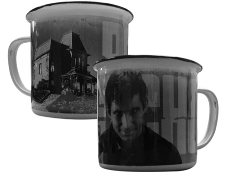 Taza Fan Cinema Psycho Metálica (300 ml)