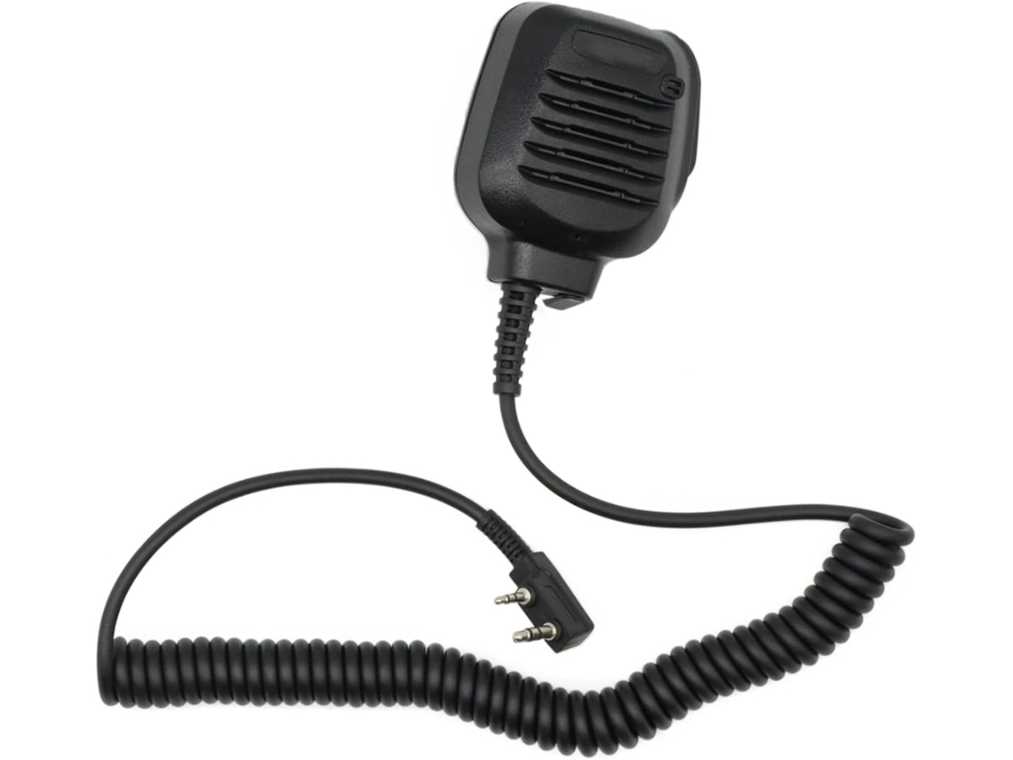 Micrófono Con Altavoz Kmc 45, Botón Ptt Kmc 45d Y Clip Trasero