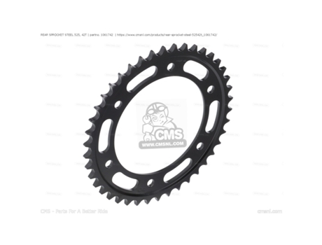 Corona de acero nº 525 AFAM CBR RR 10617 42T