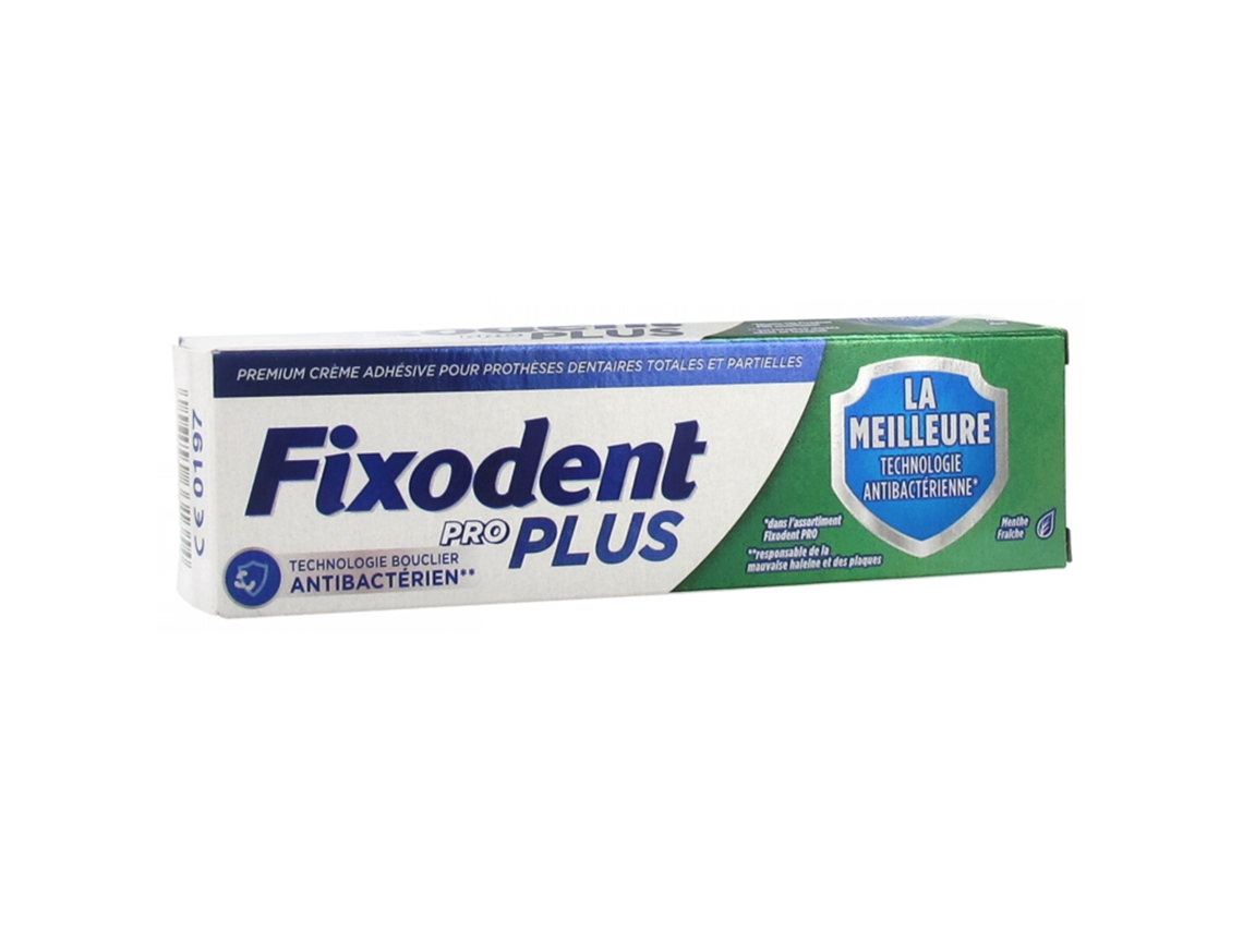 Pro Plus La Mejor Tecnología Antibacteriana 40 G FIXODENT