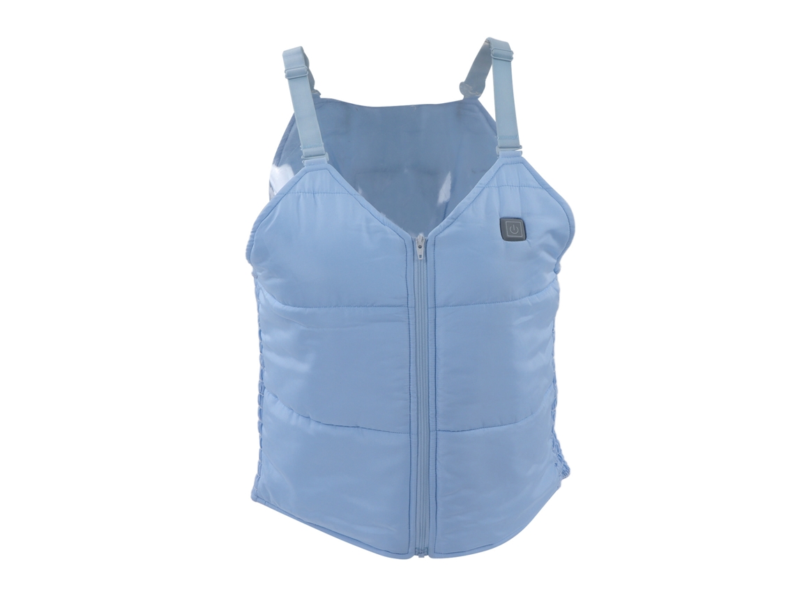 Jinwei-chaleco Eléctrico Caliente Inteligente Para Mujer Invernadero Aislado Térmicamente Para Camping Exterior Azul
