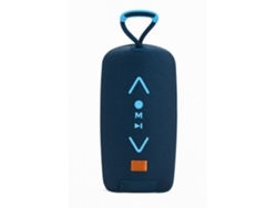 Coluna Wireless Portátil Com Luz Led Modorwy Mf1115 Azul
