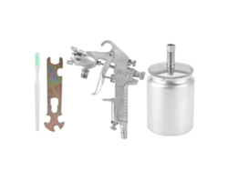 Pistola Neumática De Pintura Aérea Con Boquilla De 1,5 Mm Y Capacidad De 600 Ml, Modo De Alimentación Por Succión, Herramienta Portátil.