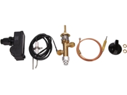 Kit de válvula de seguridad para chimenea de gas propano LPG de baja presión, kit de encendido por botón Gokoco