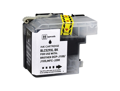 Cartucho de Tinta Compatível Brother Lc529Xl Negro Lc529Xlbk