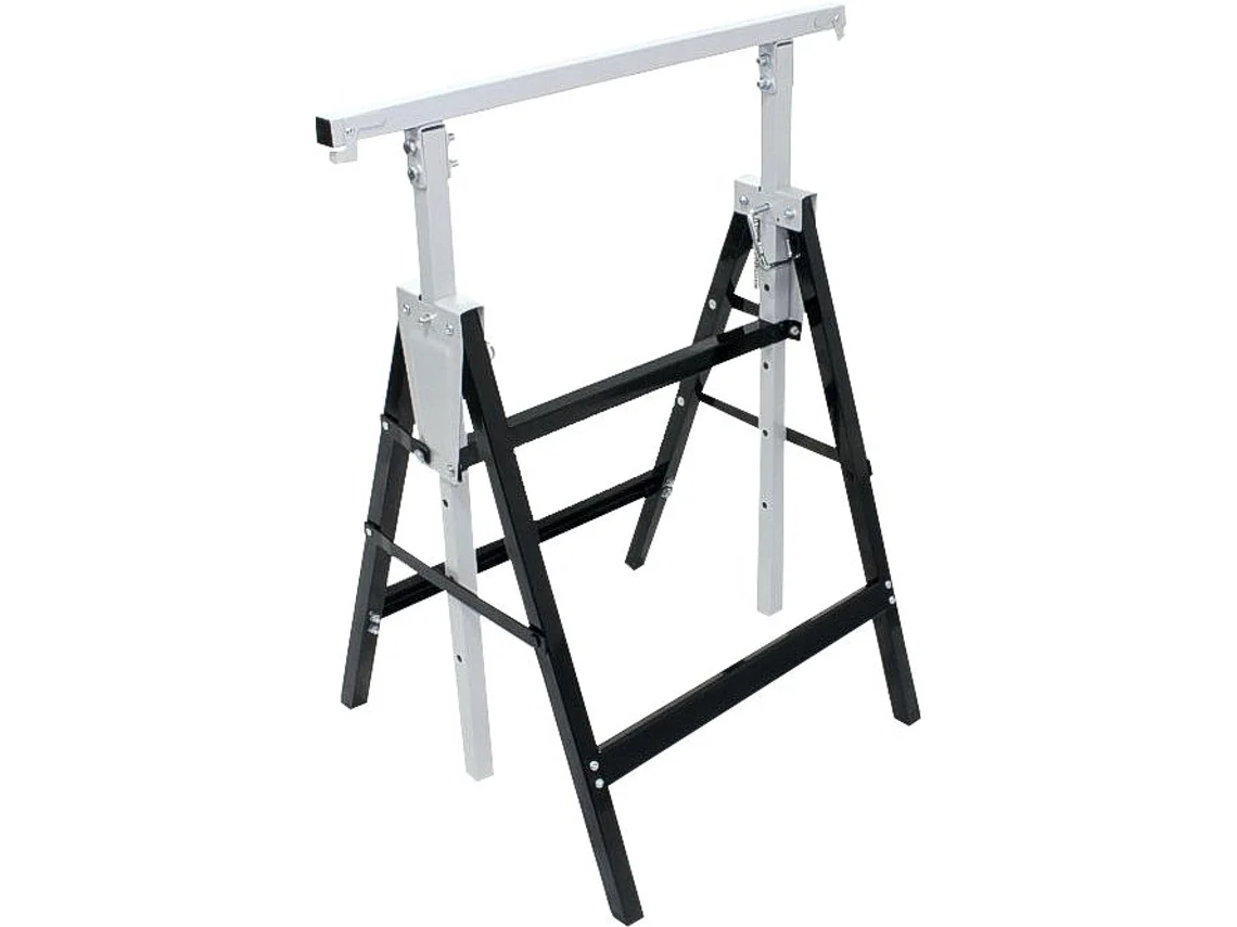Caballete metálico de acero, 81-120 cm, 150 kg - Mader® | Ferretería