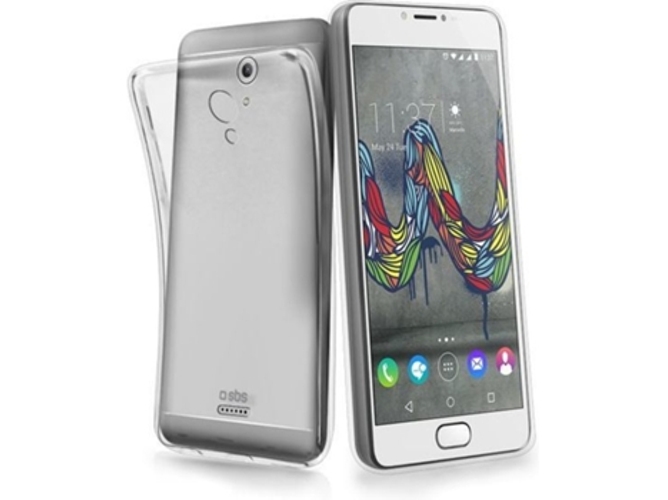 Carcasa SBS Skinny Wiko U Feel Fab transparente