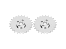 2 Piñones De Aleación De Zinc De 24 Dientes, 52 Mm X 6,8 Mm, Para Piezas De Robots Industriales.