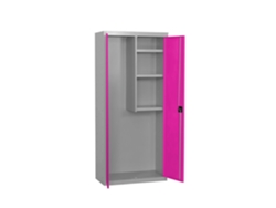 Simonlocker Prof.Dism.Limpeza 180X80X40 2/3 Gris/Rojo SIMON RACK