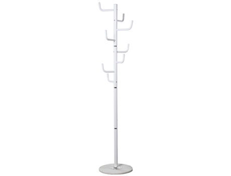 Perchero de Pie DRW (Blanco - Metal - 37 x 180cm)