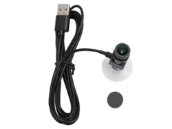 Webcam Centro De Tela Usb 1080p Plug And Play 2mp Som Claro Foco Fixo Para Pc Laptop