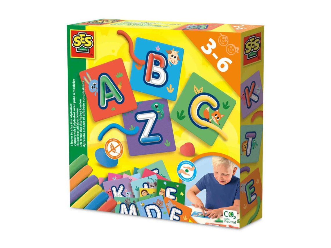 Aprendo el Alfabeto con Pasta de Modelar SES Hobby 14641