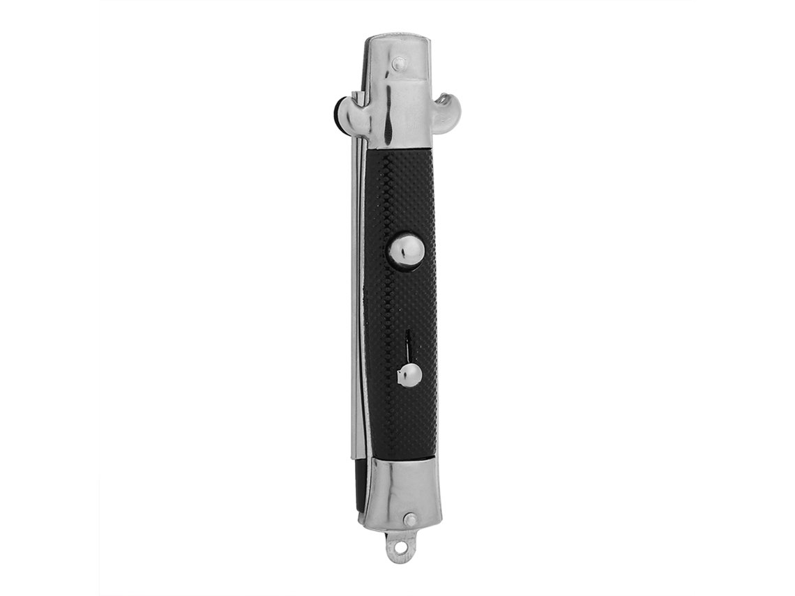 Peine De Pelo Con Cuchillo Plegable Switchblade De Resorte Con Botón Automático Para Bolsillo Aceite