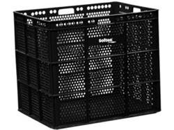Caja de Plastico SOFTEE Negro (47.5x53.5x62 cm)