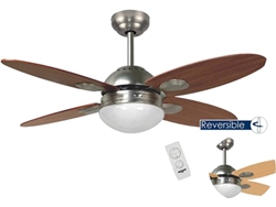Ventilador de Techo BASTILIPO Bermeo Niquel