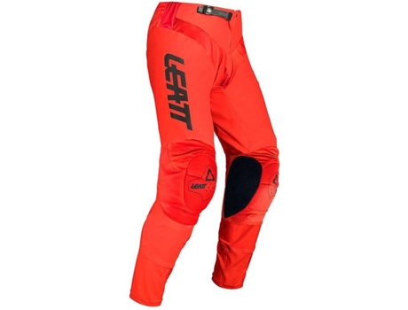 Pantalones para Hombre LEATT Moto 3.5 Rojo para Motociclismo (S)