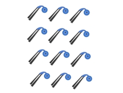 12 Pcs Side Brush For X9 Pro /x9 Pro Omni Sweeper Side Brush Replacement Parts