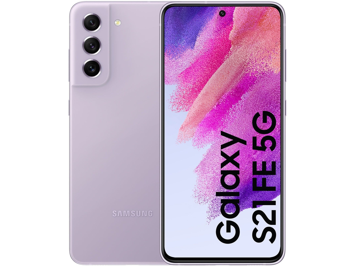 Smartphone SAMSUNG Galaxy S21 FE 5G (Reacondicionado Señales de Uso - 128 GB - Morado)