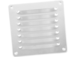 Rejilla de ventilación y extracción de acero inoxidable, 155x155mm Gokoco