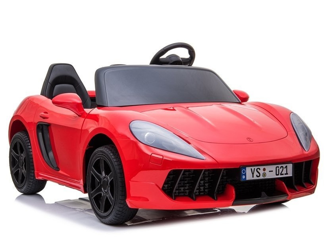 Ysa021a Coche Eléctrico Pintado en Rojo B.active