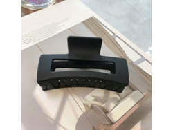 Pinza para el cabello rectangular de plástico/resina 2026 para mujer, accesorio de moda para el cabello, tamaño 10,5 cm x 5,8 cm, diseño único e informal.