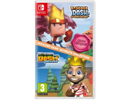 Juego Colección definitiva Boulder Dash Nintendo Switch