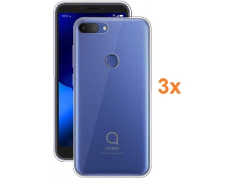 Carcasa Alcatel 1S 2019 HONGWE. Transparente