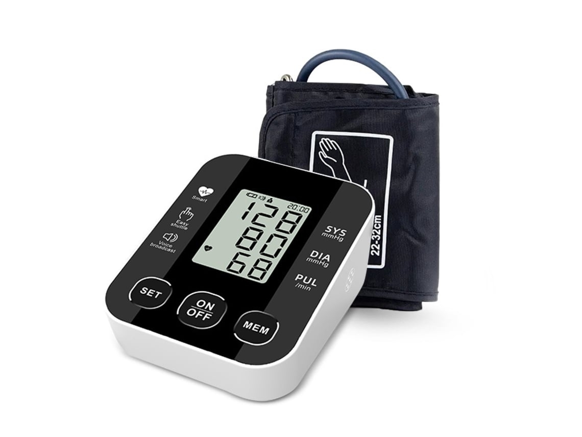 Digital Blood Pressure Monitor, High-precision Electronic Blood Pressure Monitor - With English Voice Prompts.