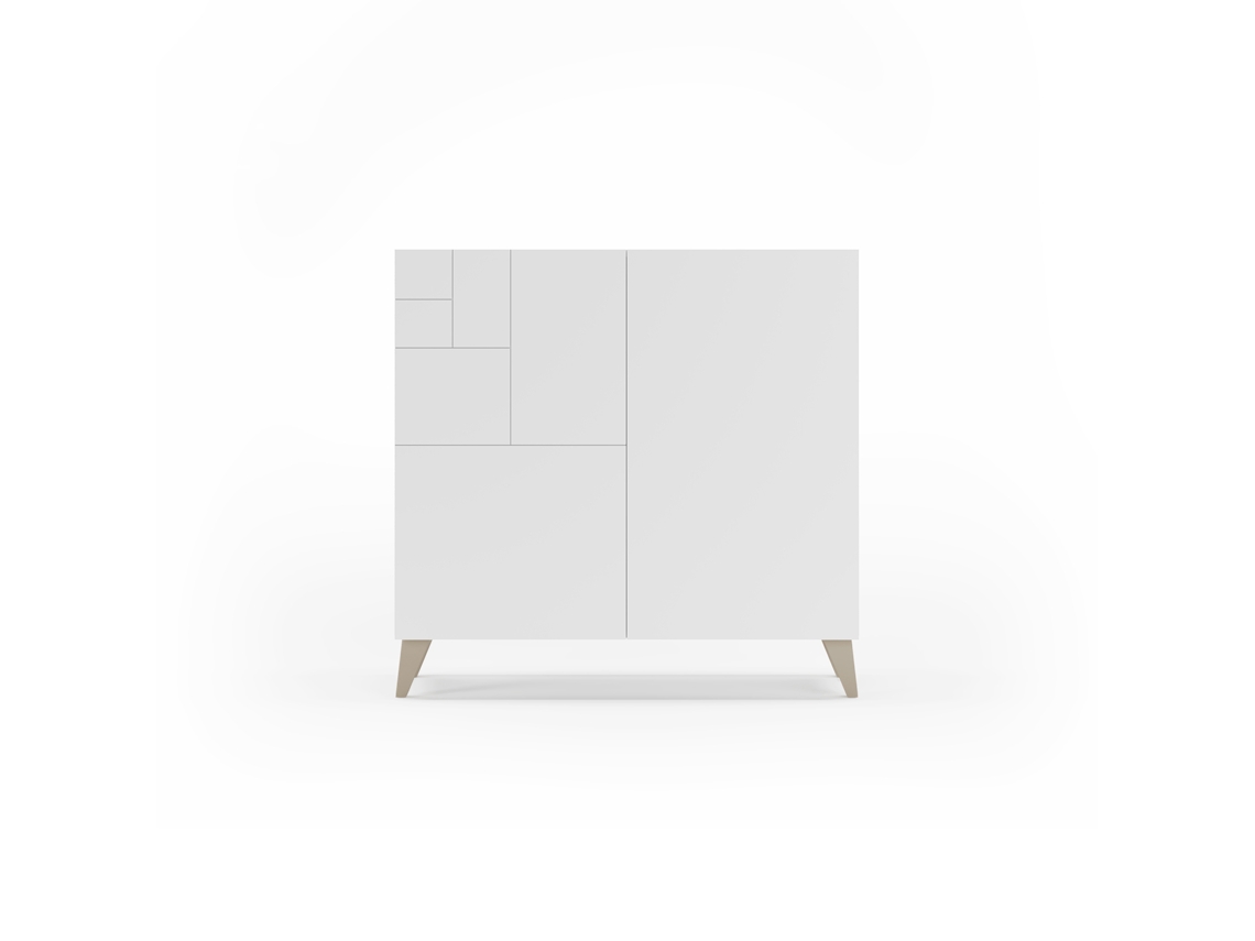Zapatero HERDASA Bergen Blanco, Arena (87 x 90 x 27 cm)