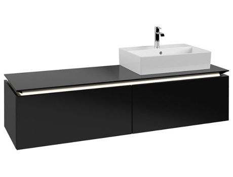 Villeroy &amp Boch Legato Vanity unit B674 1600x380x500mm lavabo a la derecha iluminación LED