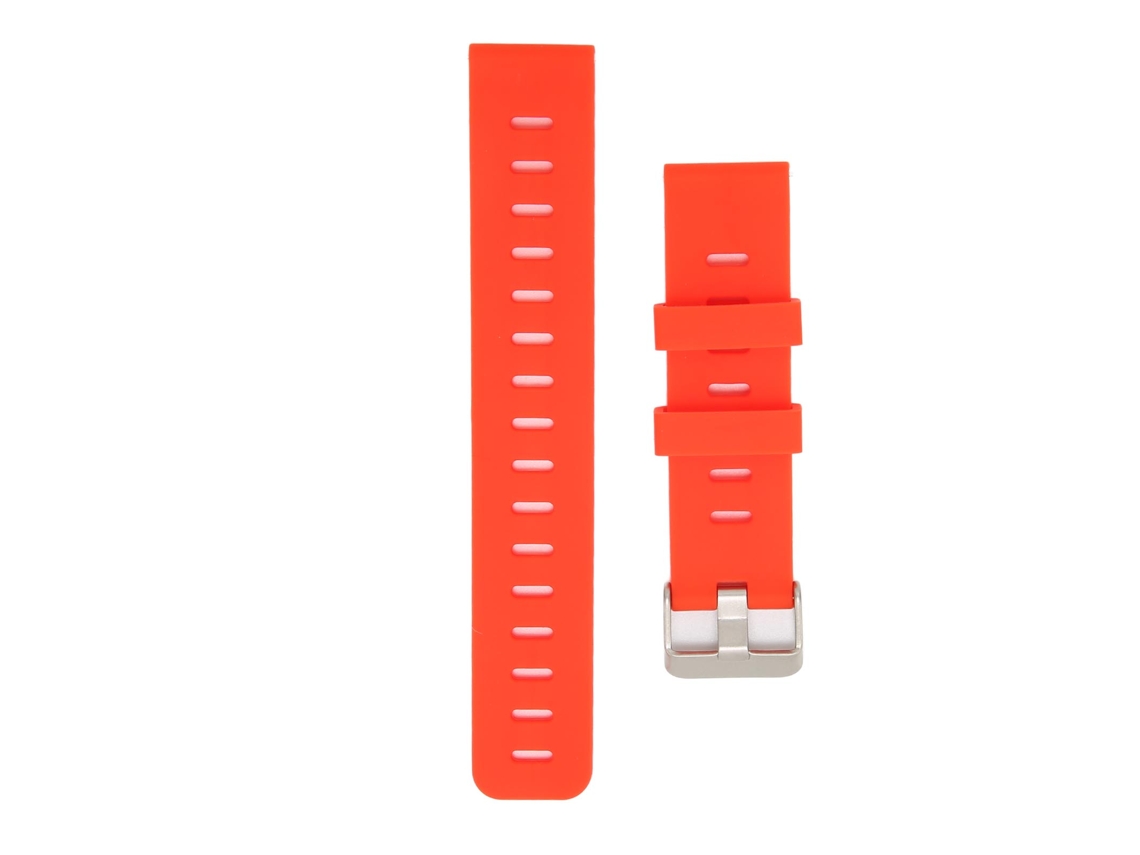 Pulseira De Silicone Macia 20mm Para Amazfit Gts 3 Gts 2 Bip S Bip U Com Furos De Ar Cabeça Plana Vermelha