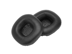 Almohadillas De Repuesto Para Auriculares Major, De Espuma De Piel Sintética, Negras.
