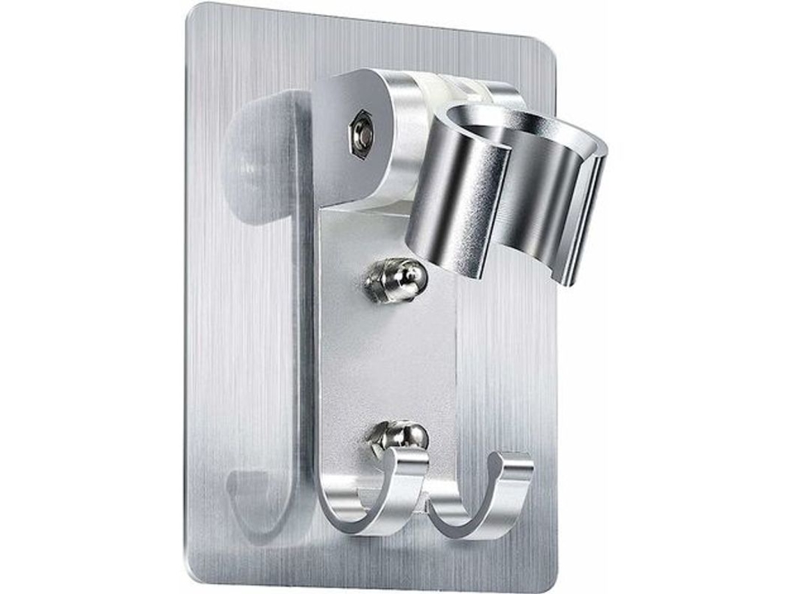 Soporte Adhesivo Ajustable Para Alcachofa De Ducha, No Requiere Perforación, Compatible Con La Mayoría De Los Estándares.