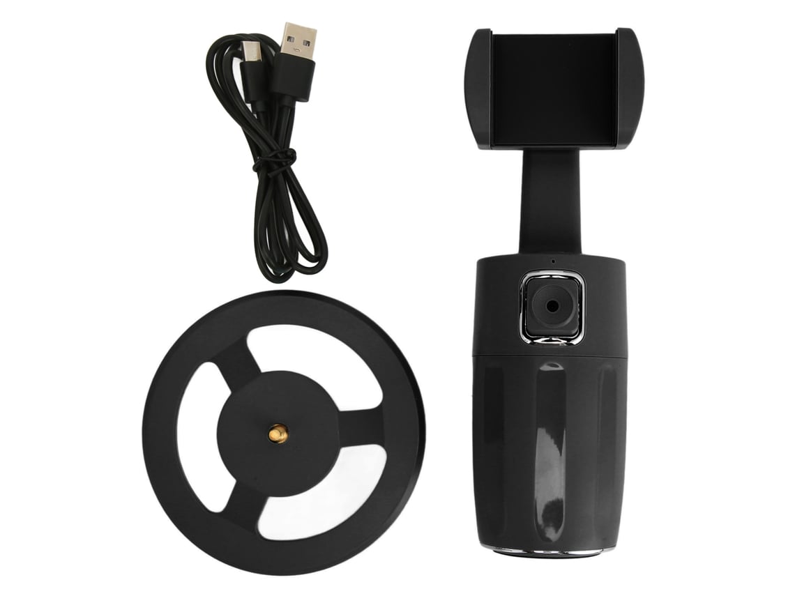 Trípode Con Seguimiento Facial Automático, Rotación De 360 Grados, Soporte Inteligente Para Teléfono Con Seguimiento