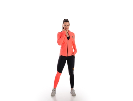 Chándale de Mujer para Fitness BELÉN BERBEL Chándal Cremallera Oasis Naranja (S)
