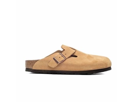 Chanclas de Mujer BIRKENSTOCK Boston Vl Ante Amarillo (39)