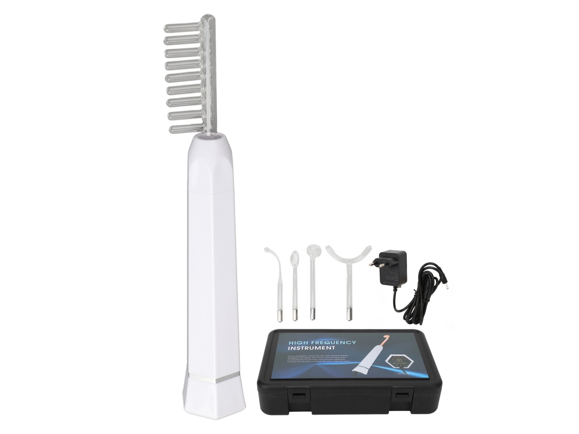 Varita de electroterapia facial y capilar de alta frecuencia