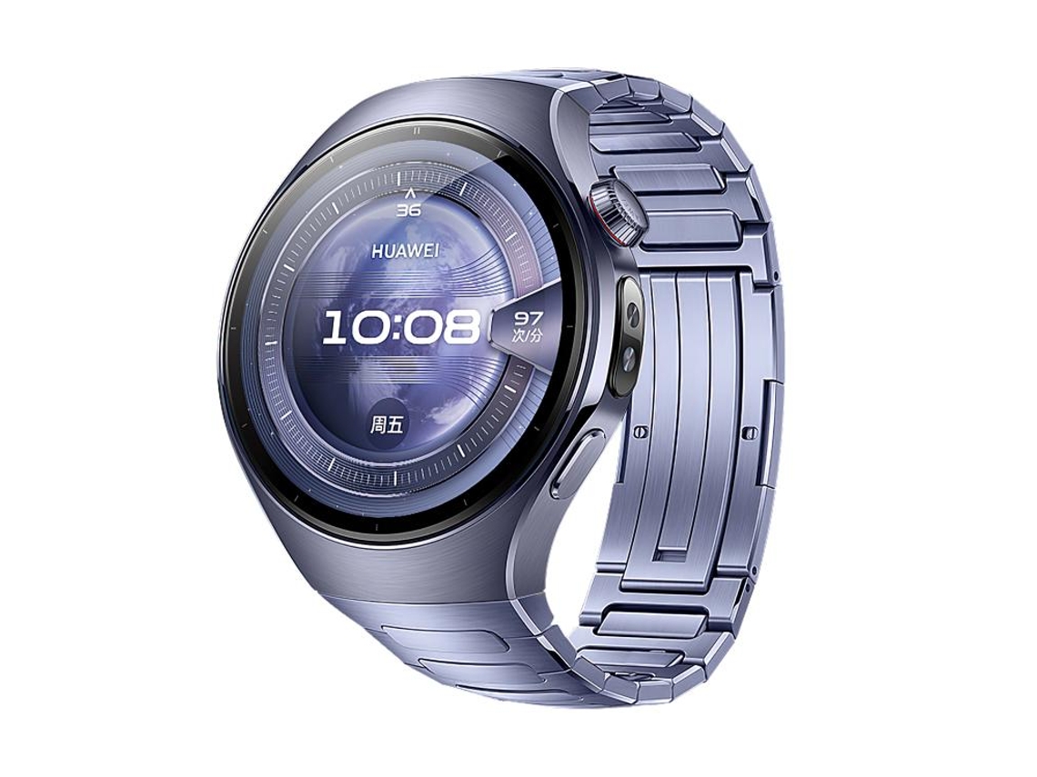 Correa de aleación de titanio en forma de I de 46 mm para Huawei Watch 5 (morado)
