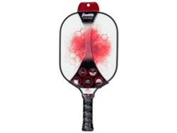 Raqueta de pickleball profesional Franklin Pilot blanca/roja certificada por USAPA