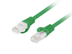 Cable De Red Ethernet Lanberg Pcu6-10cu-0025-g Cat.6 Utp 0,25 M Lszh Verde