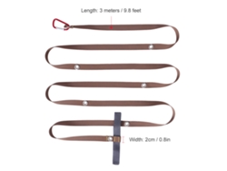 Cuerda De Viento Para Tienda De Campaña, Nailon Resistente Con Hebilla Ajustable, Multifuncional, Tendedero.